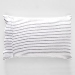 Antwerp Linen Pillowcase Std Pair Stripe