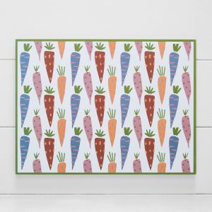 Harper Carrot Patch Placemat 50 pk