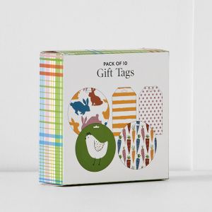 Spring Plaid Gift Tag Pack