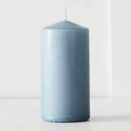 Siena Pillar Candle 12cm | Cloud | Provincial Home Living