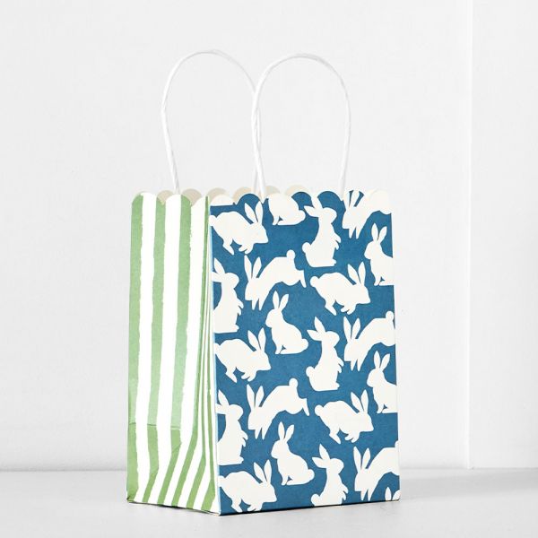 Bunny Blue Paper Gift Bag