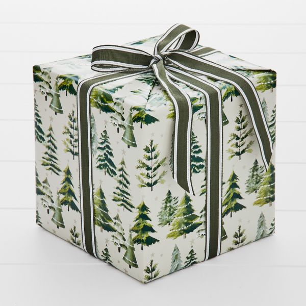 Alpine Trees Wrapping Paper - 5m