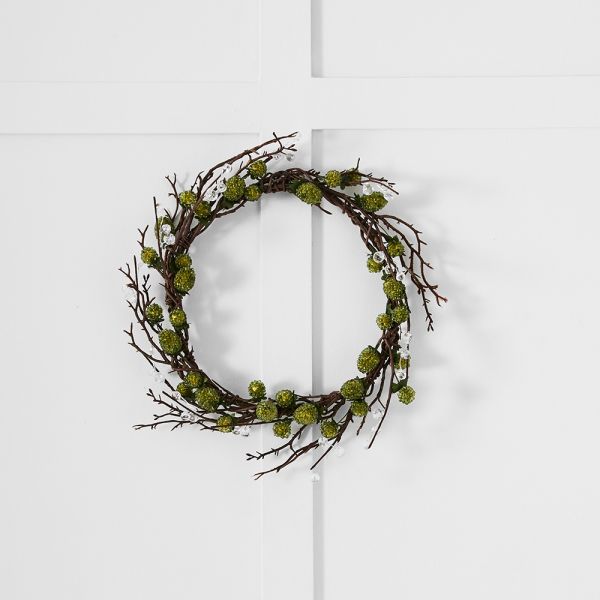 Festive Gooseberry Wreath 30cm